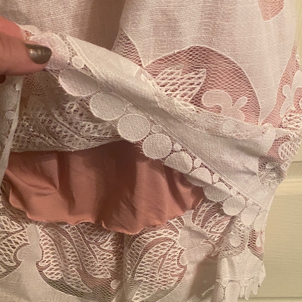Women’s Halter Romper in Blush Pink - Picture 2 of 7